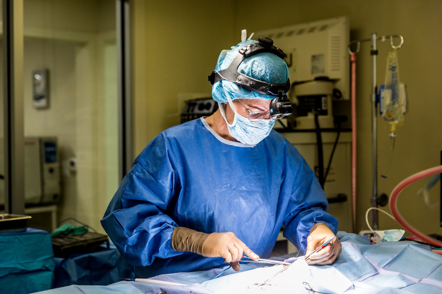 Doctor in surgery